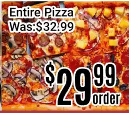 Nations Fresh Foods Entire Pizza offer