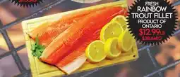 Fiesta Farms FRESH RAINBOW TROUT FILLET offer