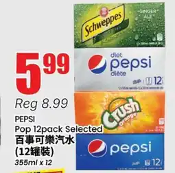 Terra Foodmart PEPSI Pop 12pack Selected offer