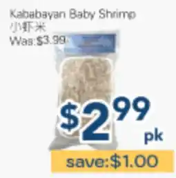 Oceans Fresh Food Market Kababayan Baby Shrimp offer
