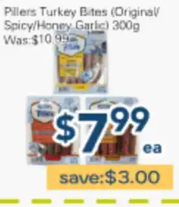 Oceans Fresh Food Market Pillers Turkey Bites (Original/ Spicy/Honey Garlic) offer