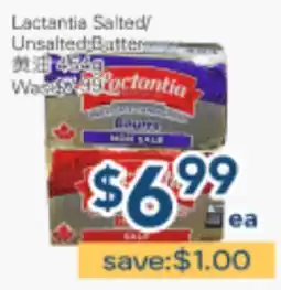 Oceans Fresh Food Market Lactantia Salted/Unsalted Butter offer