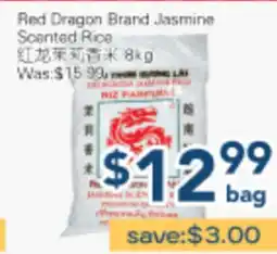 Oceans Fresh Food Market Red Dragon Brand Jasmine Scented Rice offer