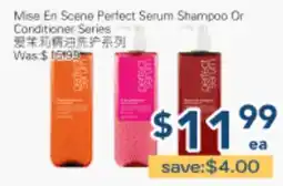 Oceans Fresh Food Market Mise En Scène Perfect Serum Shampoo Or Conditioner Series offer