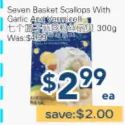 Oceans Fresh Food Market Seven Basket Scallops With Garlic And Parmigianell offer