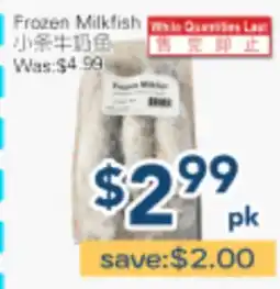 Oceans Fresh Food Market Frozen Milkfish offer
