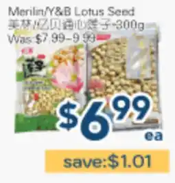 Oceans Fresh Food Market Merlin/Y&B Lotus Seed offer
