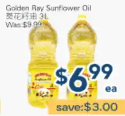 Oceans Fresh Food Market Golden Ray Sunflower Oil offer