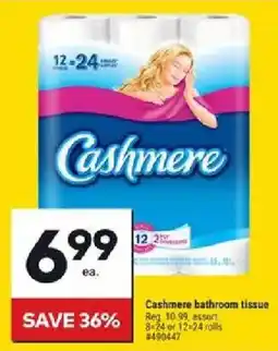Giant Tiger Cashmere bathroom tissue offer