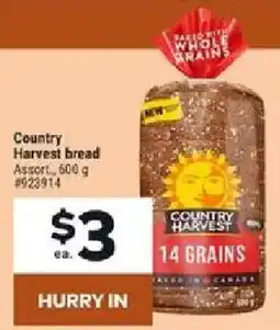Giant Tiger Country Harvest bread offer