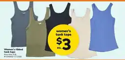 Giant Tiger Women's tank tops offer