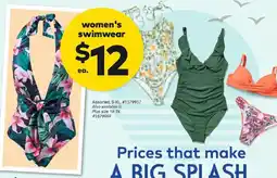 Giant Tiger Women's swimwear offer