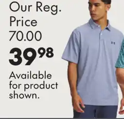 Sport Chek UNDER ARMOUR MEN'S MATCHPLAY PRINTED POLO offer