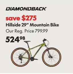Sport Chek DIAMONDBACK HILLSIDE 29 MOUNTAIN BIKE offer