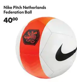 Sport Chek NIKE PITCH NETHERLANDS FEDERATION BALL offer