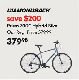 Sport Chek DIAMONDBACK PRISM 700C HYBRID BIKE offer