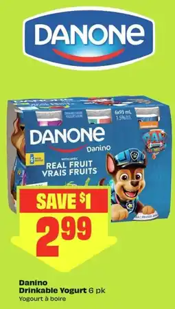 FreshCo Danino Drinkable Yogurt offer
