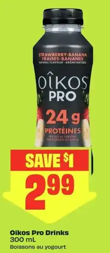 FreshCo Oikos Pro Drinks offer
