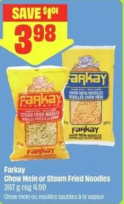 FreshCo Farkay Chow Mein or Steam Fried Noodles offer