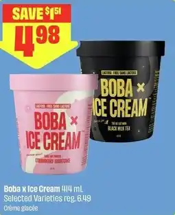 FreshCo Boba x Ice Cream offer