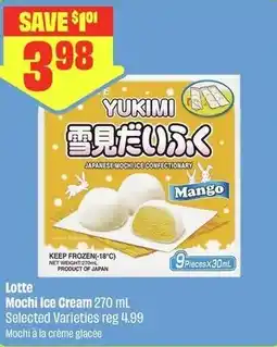 FreshCo Lotte Mochi Ice Cream offer