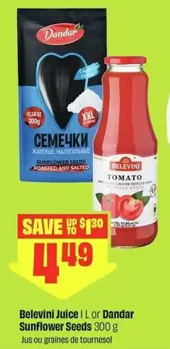 FreshCo Belevini Juice or Dandar Sunflower Seeds offer