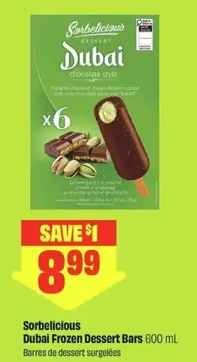 FreshCo Sorbelicious Dubai Frozen Dessert Bars offer
