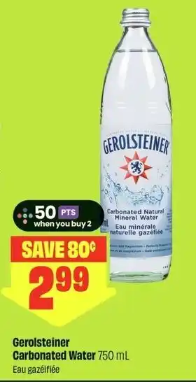 FreshCo Gerolsteiner Carbonated Water offer
