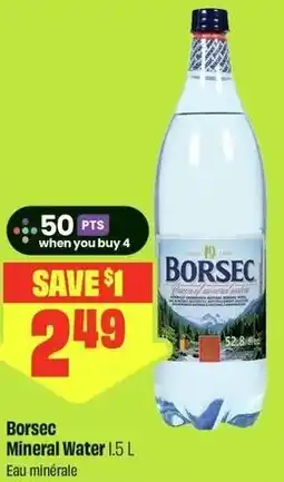 FreshCo Borsec Mineral Water offer