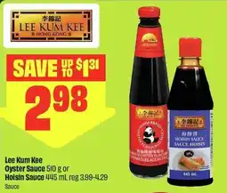 FreshCo Lee kum kee oyster sauce or hoisin sauce offer