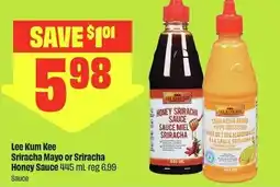 FreshCo Lee kum kee sriracha mayo or sriracha honey sauce offer