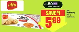 FreshCo Alfa Puff Pastry offer