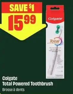 FreshCo Colgate Total Powered Toothbrush offer