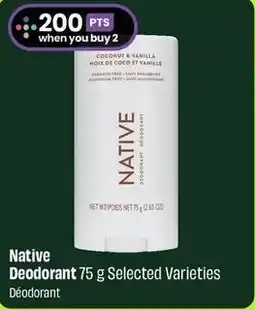 FreshCo Native Deodorant offer