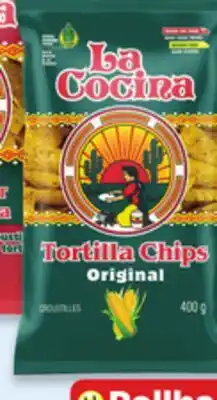 Walmart La Cocina tortilla chips offer