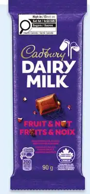 Walmart Cadbury Dairy Milk chocolate bar offer