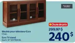 Walmart Ezra TV stand offer