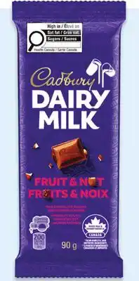 Walmart Cadbury Dairy Milk Chocolate bar offer