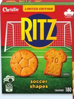 Walmart Christie RITZ soccer shapes crackers offer