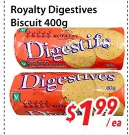 Bestco Food Mart Royalty Digestives Biscuit offer