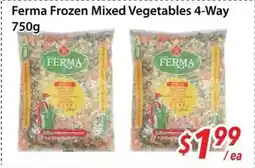 Bestco Food Mart Ferma Frozen Mixed Vegetables 4-Way offer