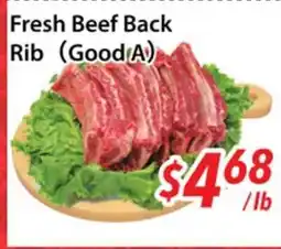 Bestco Food Mart Fresh Beef Back Rib (Good A) offer
