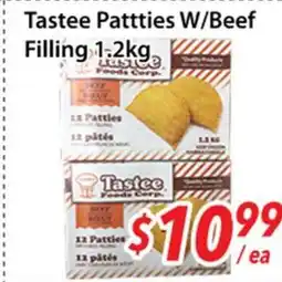 Bestco Food Mart Tastee Pattties W/Beef Filling offer