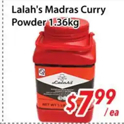 Bestco Food Mart Lalah's Madras Curry Powder offer