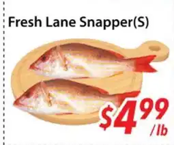 Bestco Food Mart Fresh Lane Snapper(S) offer