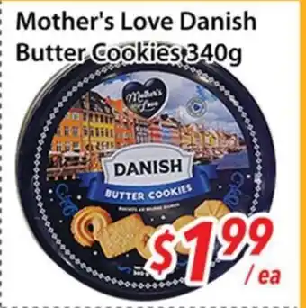 Bestco Food Mart Mother's Love Danish Butter Cookies offer