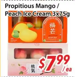 Bestco Food Mart Propitious Mango Peach Ice Cream offer
