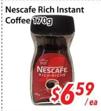 Bestco Food Mart Nescafe Rich Instant Coffee offer