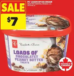 Real Canadian Superstore PC loads of ice cream offer