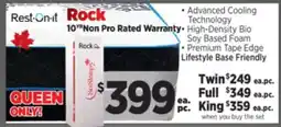Surplus Furniture Rock Queen Mattress Set offer